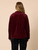 Chateau Velvet Cord Jacket - Shiraz rc&co