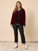 The Retro Cuff Straight Leg Jean - Black