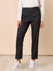 Evie Stretch Straight Leg Pant - Charcoal