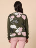 Colorado Floral Print Knit Cardigan - Khaki Multi rc&co