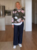 Colorado Floral Print Knit Jumper - Khaki Multi