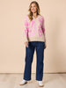 Blushing Print Knit - Pink/Multi rc&co