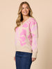 Blushing Print Knit - Pink/Multi rc&co