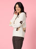 Chelsea Flower Knit - Floral Ivory rc&co