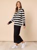 Kimmy Ponte Wide Leg Pant - Black rc&co