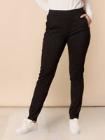 Hunter Slim Leg Print Pant - Coffee Multi
