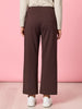 Pippa Straight Leg Ponte Pant - Espresso rc&co