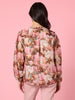 Dakota Floral Print Sheer Top - Blush Multi rc&co