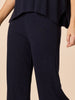 Le Lounge Ribbed Pant - Navy rc&co