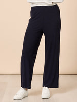 Le Lounge Ribbed Pant - Navy