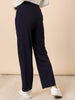 Le Lounge Ribbed Pant - Navy rc&co