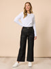 Hudson Wide Leg Jean - Black