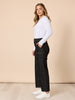 Hudson Wide Leg Jean - Black