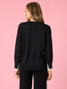 Sofia Contrast Knit - Black/Ivory