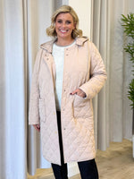 Rodeo Longline Quilted Jacket - Natural
