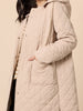 Rodeo Longline Quilted Jacket - Natural