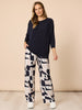 Travellers Pleat Top - Navy rc&co
