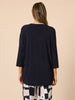 Travellers Pleat Top - Navy rc&co