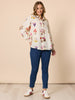 Central Park Floral Print Shirt - Natural Multi rc&co
