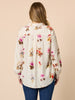Central Park Floral Print Shirt - Natural Multi rc&co