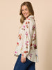 Central Park Floral Print Shirt - Natural Multi rc&co
