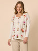 Central Park Floral Print Top - Natural Multi rc&co