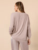 Opera Sequin Print Top - Champagne rc&co
