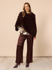 Opera Wide Leg Pant - Espresso