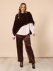 Opera Wide Leg Pant - Espresso