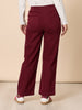 Carpenter Stretch Wide Leg Pull On Denim Jean - Shiraz