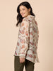 Arizona Floral Print Sheer Shirt - Natural Multi rc&co