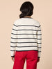 Hampton Stripe Print Cardigan - Ivory/Navy RC&CO