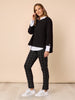 City Rib Cuff Shirt - White