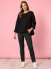 Provence Eyelet Top - Black rc&co