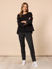 Provence Eyelet Top - Black