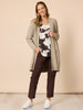 Toulouse Floral Print Top - Coffee Ivory rc&co