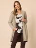 Cirque Diamante Spot Longline Cardigan - Latte rc&co