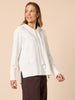 Cirque Hooded Spot Diamante Spot Knit - Winter White