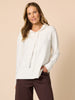 Cirque Hooded Spot Diamante Spot Knit - Winter White