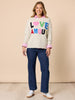 Love Amour Sequin Knit Jumper - Natural rc&co