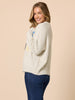 Love Amour Sequin Knit Jumper - Natural rc&co