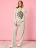 Juliet Floral Print Knit - Natural rc&co