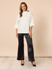 Tuxedo Flare Pant - Black rc&co