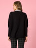 Cannes Spliced Knit - Black/Grey rc&co