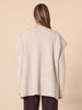 Elena Short Sleeve Zip Knit - Natural RC&CO