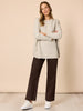 Rochelle Side Button Knit - Natural rc&co