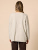 Rochelle Side Button Knit - Natural rc&co