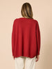 Rochelle Side Button Knit - Paprika rc&co