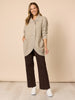 Café Longline Cardigan - Latte rc&co
