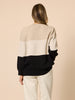 Mimi Print Knit - Natural/Black rc&co
